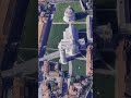 Leaning tower of pisa drone like shot