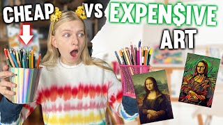 Cheap vs Expensive Art -- THIS WILL SHOCK YOU!!