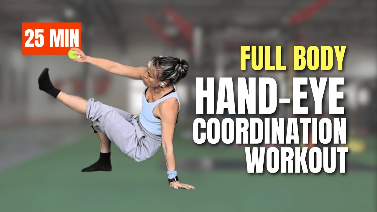 25 min Hand-Eye Coordination & Full Body Movements Workout | Functional Flow