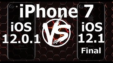 iPhone 7 : iOS 12.1 Final vs iOS 12.0.1 Speed Test (Build 16B92 / 16B93)