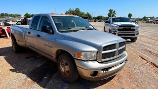 Copart Walk Around 62223 + $1200 RAM 3500 Cummins Stick Shift!!