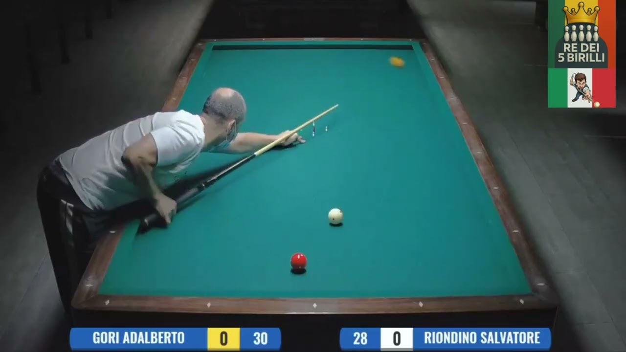 🧭 Riondino Salvatore vs Gori Adalberto – Parte 1 | Avvio match 5 Birilli 🧭