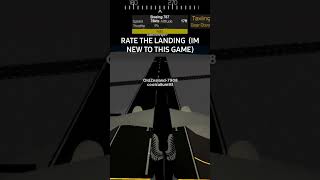 RATE THE LANDING ROBLOX PILOT   TRAINING