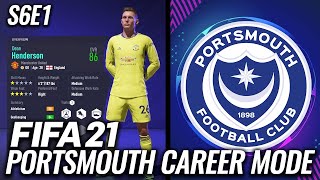 THE CHAMPIONS LEAGUE IS HERE | FIFA 21 PORTSMOUTH CAREER MODE S6E1