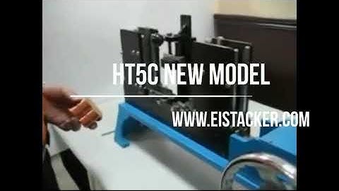 UI lamination stacking machine  from Tic