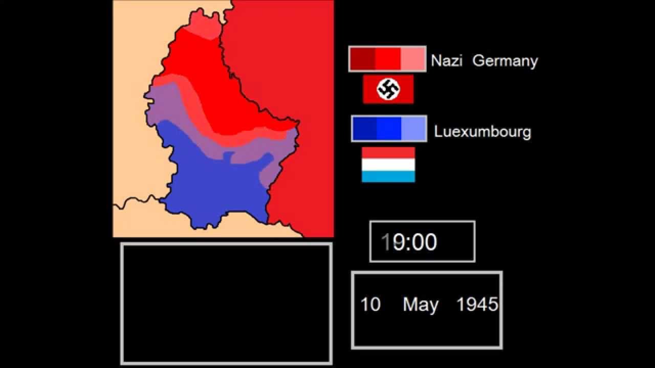 Invasion of Luxembourg Every Hour YouTube