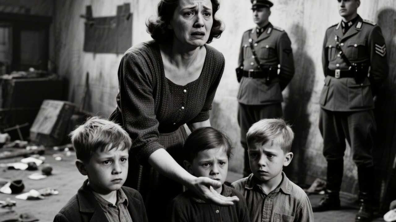 A German Mother Was Forced to Choose Between Her 3 Children — Her Decision SHATTERED American Guards