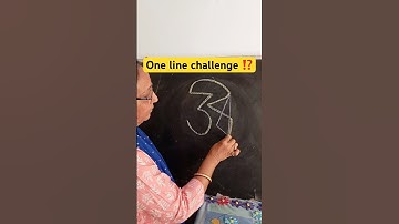 One line draws the entire shape,and the lines cannot overlap!Is there an answer to this question 1