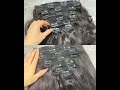 Ghair Natural Color Clip In Hair with Straight&amp;Body Wave Texture,200 Grams Per Pack,10”-30” in Stock