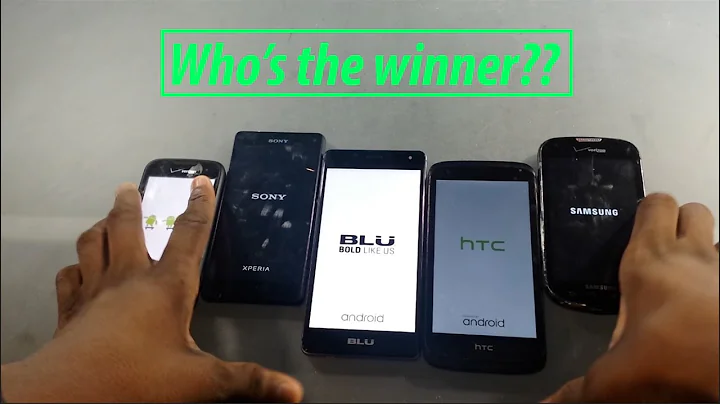 BLU R1 HD vs HTC Desire 526 & Droid Eris vs Sony Xperia Z3 Compact vs Galaxy Legend Speed Test!