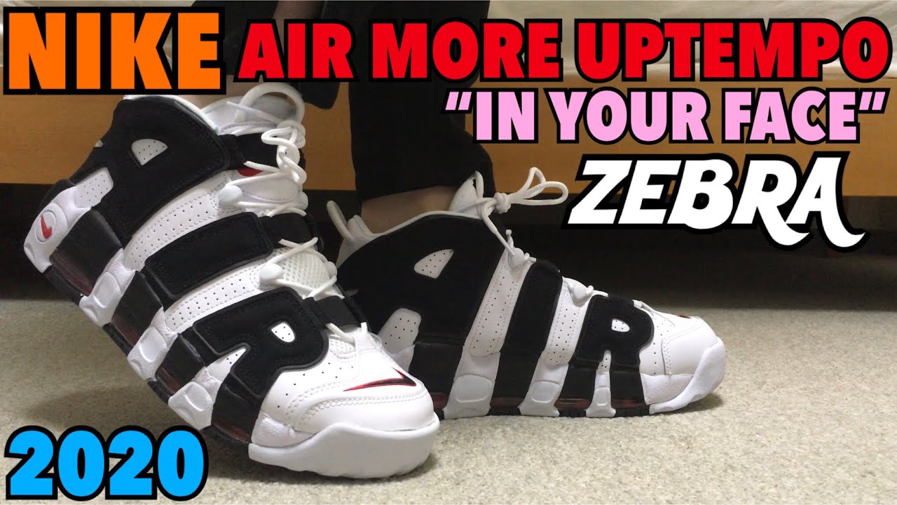 NIKE air more up tempo ZEBRA 29.0cm