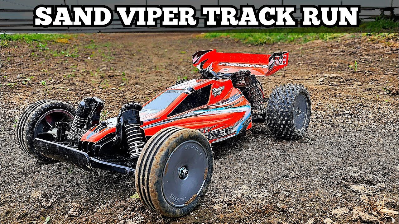 Tamiya Sand Viper Track Run - YouTube