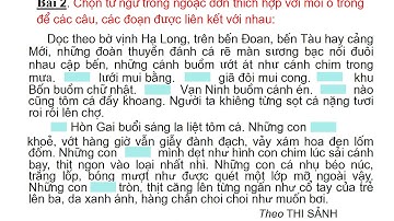 Tiếng Việt 5 - LIÊN KẾT CÁC CÂU TRONG BÀI BẰNG CÁCH LẶP TỪ NGỮ