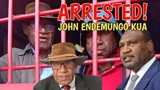 ARRESTED: JOHN ENDEMINGO KUA 2026