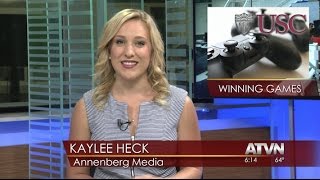 The princeton review named usc top undergrad game design program for
seventh time in past eight years. annenberg media's kaylee heck found
out ho...