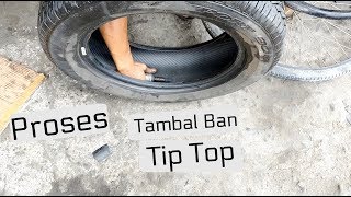 TAMBAL TUBLES TEMBAK DENGAN KARET UNTUK MOTOR DAN MOBIL @Channel Injeksi