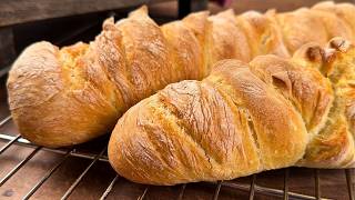 No-Knead Baguette! The Secret Ingredient for the Ultimate Crispy Crust screenshot 2