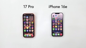 Apple iPhone 17 Pro vs iPhone 16e - SPEED TEST!