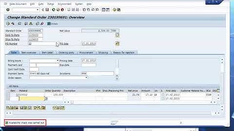 SAP Backorder Processing, SAP MRP