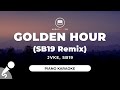 Golden Hour (SB19 Remix) - JVKE, SB19 (Piano Karaoke)