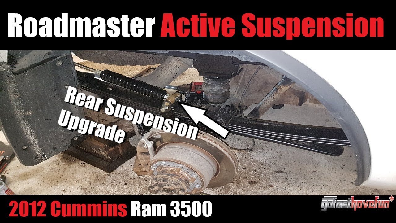 Roadmaster Active Suspension Inverted Leaf Spring Hanger Installation