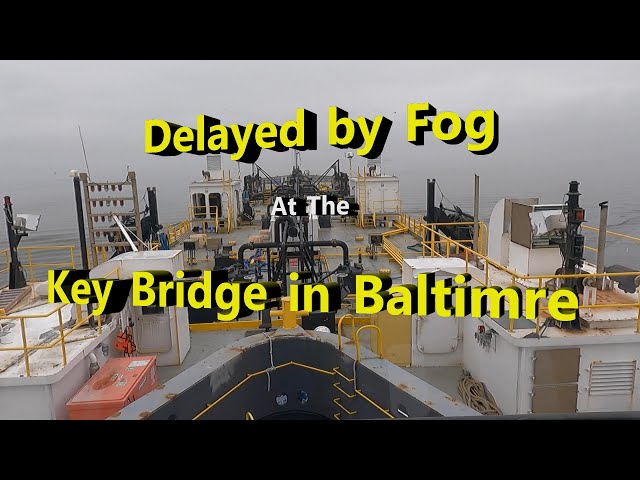 Foggy Outbound Key Bridge Passage class=