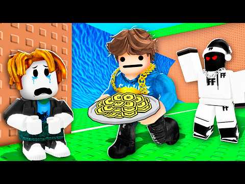 I Got Adopted By A YOUTUBER FAMILY In Escape Tsunami!