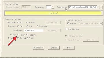Setting up an LC-MS Part 2-MS Method