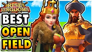 BEST Open Field Pairs in Rise of Kingdoms for 2022! (Best Commanders in Rise of Kingdoms)