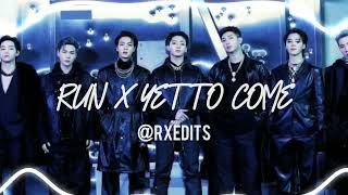 Bts Run X Yet To Come Audio Edit
