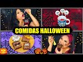 FAZENDO E PROVANDO COMIDAS DO HALLOWEEN | Blog das irmãs