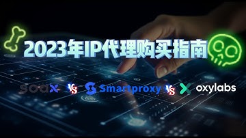 2023年IP代理购买指南 | Smartproxy vs oxylabs 谁是最佳住宅代理商？高品质的代理ip，数据采集专用，海外http代理，美国原生ip