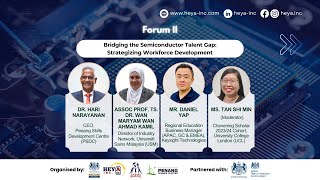 Forum 2 "Bridging the Semiconductor Talent Gap: Strategizing Workforce Development"