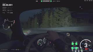Assetto Corsa EVO GT4 RS Nurb touriste nuit screenshot 1