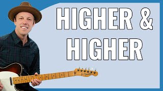 Higher And Higher Jackie Wilson (Your Love Keeps Lifting Me) Guitar Lesson + Tutorial