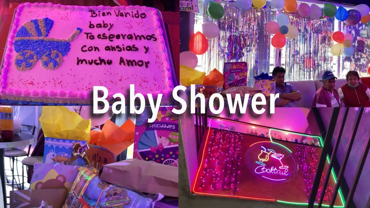 En un baby shower YouTube
