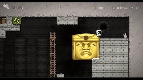 Spelunky 2 - Obtaining the Ankh, Easy strategy