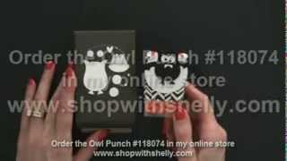 10 Second Stampin' Up! Owl Punch Tip