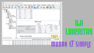 [SPSS Statistics] Cara Uji Linieritas