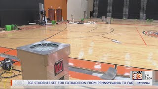 Paris High School students to use National Guard armory & historic gymnasium while building is repai
