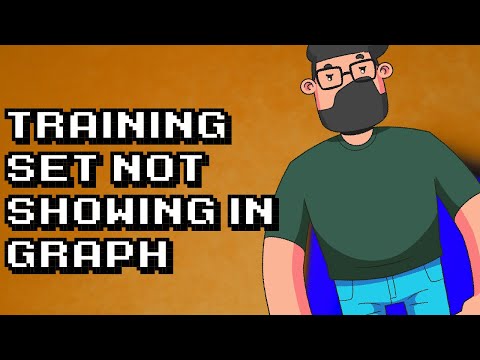 Troubleshooting: Training set not visible on graph
