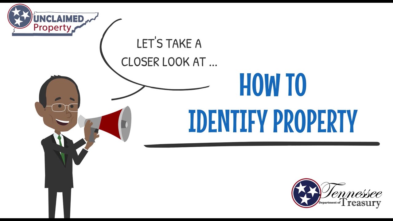 Unclaimed Property Holder Reporting How to Identify Property YouTube