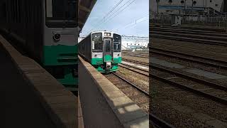 えちごトキめき鉄道et127系発車in直江津