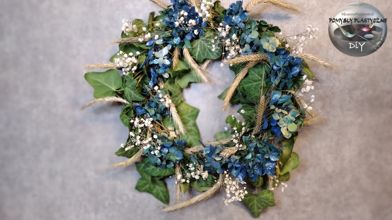 Как сделать венок из плюща на дверь — идеи для творчества своими руками