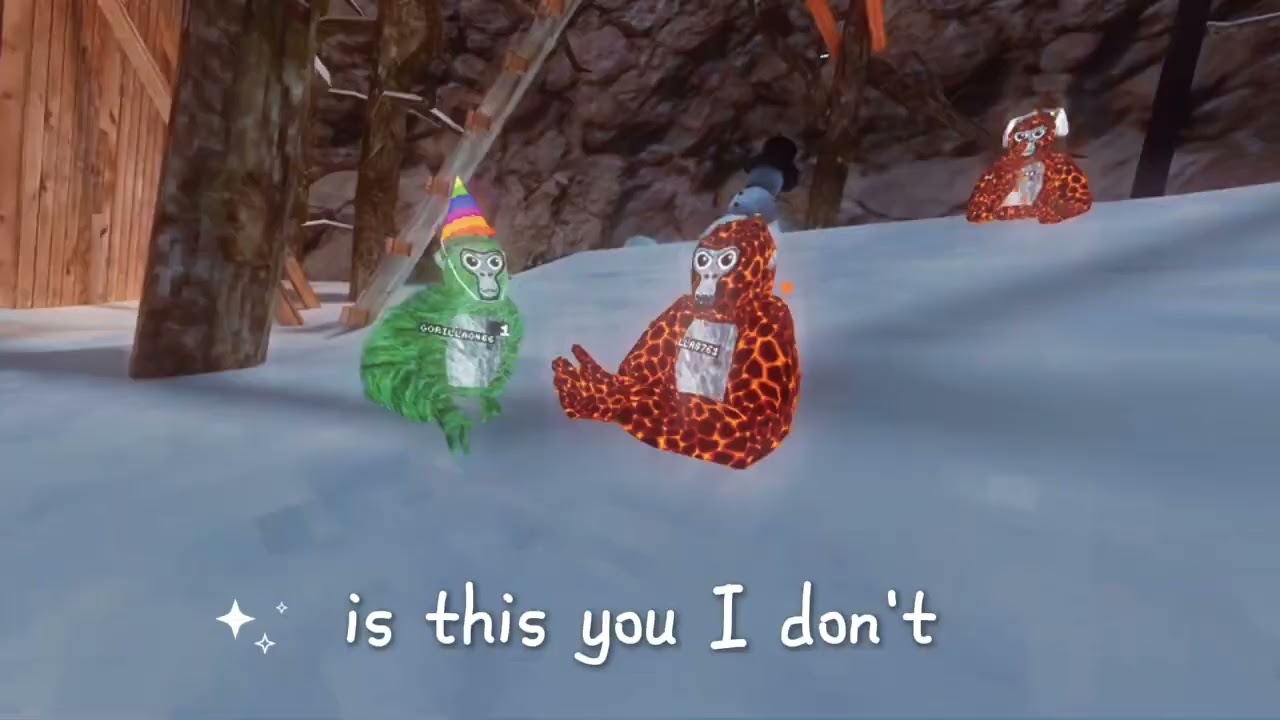 Wholesome moments in Gorilla Tag 