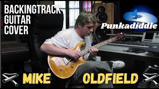 Mike Oldfield Punkadiddle guitar Backing Track Extended live version.