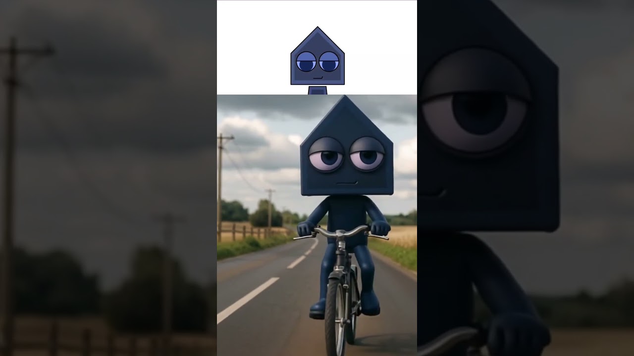 Incredibox Sprunki OC - Midspin  Bicycle Driving In Real Life 