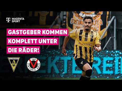 Alemannia Aachen - FC Viktoria Köln - Game Highlights