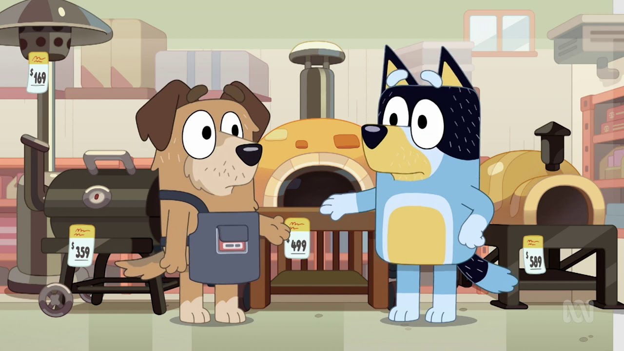 probably it's another bluey ytp YouTube