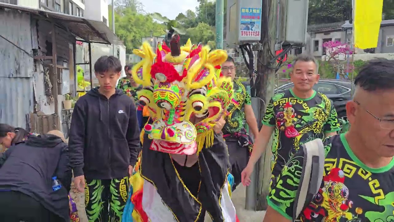 20251123 第六屆坑口區客家麒麟文化交流會 馬油塘村麟藝會@小瀝源村@楊強麟藝會進場